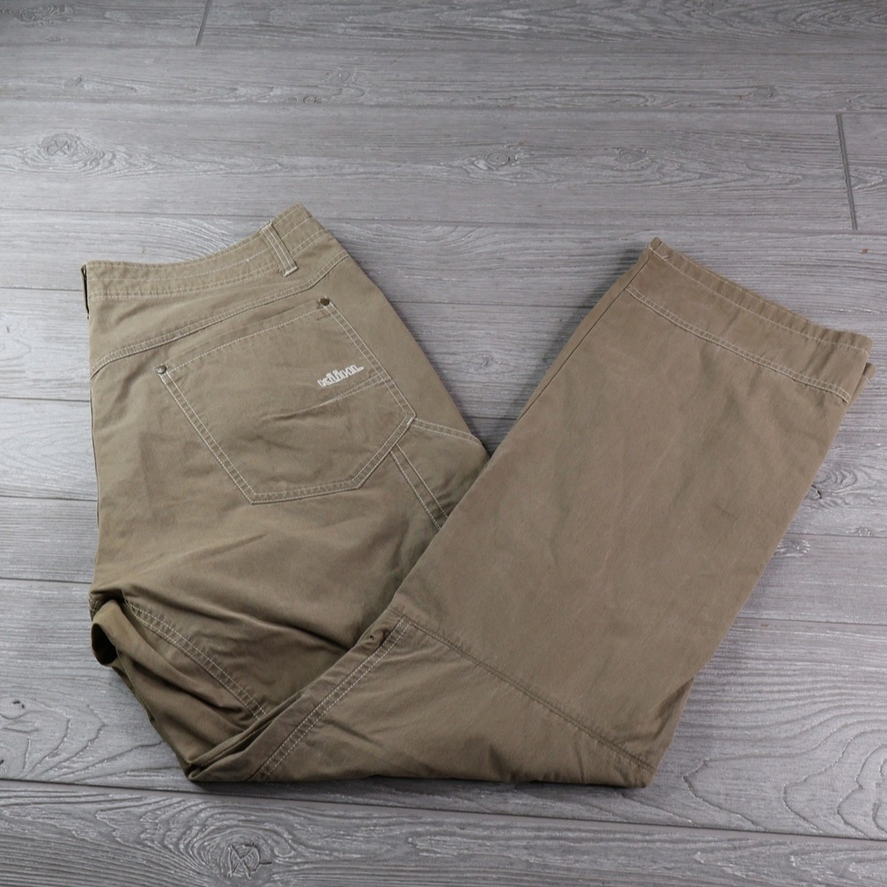 Kuhl Renegade Revolvr Men's 40x32 Khaki Tan Stretch Hiking Pants
